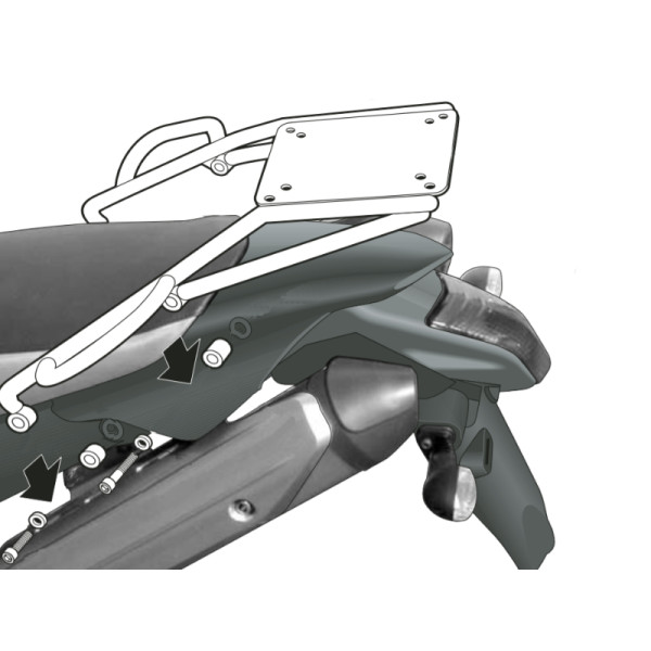 Shad Top Box Fitting Kit
